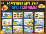 POZYTYWNE MYŚLENIE - TWOJA SUPERMOC! - gazetka edukacyjna