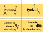GENERATOR DZIAŁAŃ - działania na liczbach całkowitych i wymiernych. [KLASA 4, KLASA 5, KLASA 6, KLASA 7, KLASA 8]