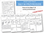 Fizyka 7 i 8. PAKIET KART PRACY. SIły w przyrodzie.