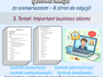 JĘZYK ANGIELSKI ZAWODOWY Gotowa lekcja ze scenariuszem Temat: Important business idioms