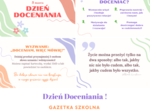 Dzień Doceniania - gazetka szkolna !