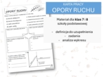 Fizyka 7 i 8. Karta pracy. OPORY RUCHU. Dynamika.