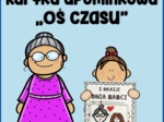 Dzień Babci i Dziadka - Kartka Oś Czasu