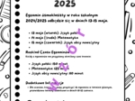Egzamin Ósmoklasisty, harmonogram XXL