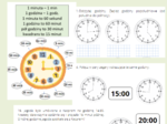 Zegar - zadania dla klas 1-3
