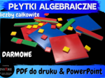 Płytki Algebraiczne (Algebra Tiles) część 1 – liczby całkowite. DARMOWE
