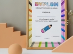 Dyplom z Okazji Pasowania na Ucznia