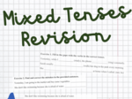 Powtórzenie czasów, mixed tenses revision, egzamin, matura