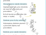 Mnożenie i dzielenie ułamków dziesiętnych