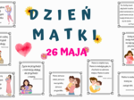 🌸 Gotowa gazetka na DZIEŃ MATKI, CYTATY, obrazki, dodatkowe dekoracje. Możliwość własnej aranżacji 🌸