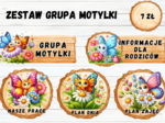 ZESTAW GRUPOWY GRUPA MOTYLKI