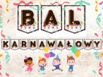 Bal Karnawałowy - Napis Girlanda
