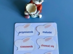 Wielkanoc - części mowy - zajączek memory