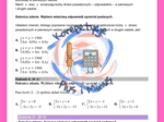 Zadania maturalne - układy równań