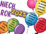Noworoczna gazetka/ozdoba - Życzenia na nowy rok (2025), możliwość własnej aranżacji