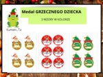 Medal grzecznego dziecka