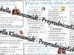 Sketchnotka - notatka „Higiena i choroby układu oddechowego” wykonana w power point do edycji. Biologia 7; „Układ oddechowy”