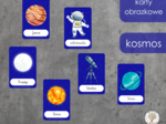 Karty obrazkowe - kosmos