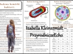 Książeczka/sketchnotka/notatka/wklejka/ściąga dla ucznia i przypomnienie dla nauczyciela/edukacja domowa. Temat „Budowa komórki bakterii” w pdf. Biologia 5, dział „Budowa i czynności życiowe organizmów”. Nowość 2024/2025.