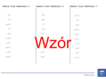 Kwadrat liczb całkowitych | matematyka | 26 kolumn