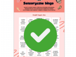 Sensoryczne bingo (karta gotowa + czysta do edycji własnej)