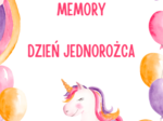 MEMORY DZIEŃ JEDNOROŻCA