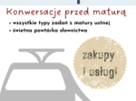 Matura ustna, Zakupy i usługi, Matura Express- konwersacje przed maturą, no-prep