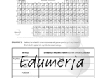Chemiczne szyfrowanie, ćwiczenia z wykorzystaniem układu okresowego- symbole i nazwy