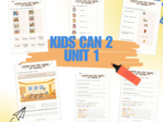 Kids can 2 unit 1 - karty pracy