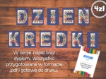 Dzień Kredki - napis + dyplom