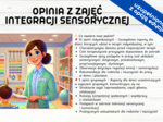Opinia z zajęć integracji sensorycznej