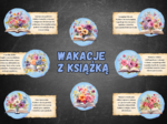 GAZETKA WAKACYJNA "WAKACJE Z KSIĄŻKĄ"