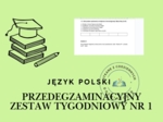 Przedegzaminacyjny Zestaw Tygodniowy nr 1  (Opowieść wigilijna)