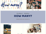 How many? - regularna i nieregularna liczba mnoga