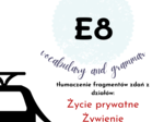 E8- Exam Express- słownictwo i gramatyka- życie rodzinne i żywienie, Repetytorium Macmillan