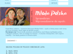 Sprawdzian: Młoda Polska – nurty, prądy, „-izmy”, czyli wprowadzenie do epoki.