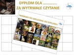 Dyplom za czytanie - pieski🐶 - zachęta do czytania