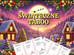 ŚWIĄTECZNA GRA TABOO - Boże Narodzenie, Mikołajki, Zima, Tabu