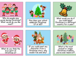 CHRISTMAS CARDS – SPEAKING GAME Rozmowy o Świętach po angielsku!