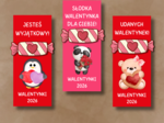 Walentynki - gotowy zestaw materiałów do druku (PDF)