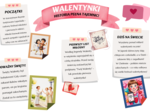 WALENTYNKI/HISTORIA PEŁNA TAJEMNIC (WALENTYNEK) – GAZETKA SZKOLNA/OZDOBA – MOŻLIWOŚĆ WŁASNEJ ARANŻACJI/dodatkowe elementy
