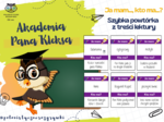 Akademia Pana Kleksa. Ja mam…, kto ma…? Gra lekturowa. Gra dydaktyczna. Lektura obowiązkowa