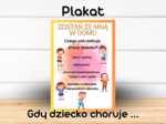 Plakat - Gdy dziecko choruje