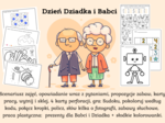 Dzień Dziadka i Babci scenariusz zajęć, prezenty dla Babci i Dziadka, fotografia, pomysły na zabawy