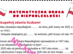 Matematyczna Droga do Niepodległości - Zadania tekstowe klasa 5