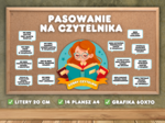 Gazetka szkolna - PASOWANIE NA CZYTELNIKA