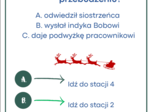 Opowieść wigilijna - stacje zadaniowe (lekcja w ruchu)