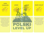 Fiszki literackie_bohaterowie klasa 1 (100 postaci)_Polski Level Up