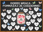 DZIEŃ DOBRYCH UCZYNKÓW - "DOBRO WRACA - POMNAŻAJ JE CODZIENNIE!"
