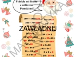 MATEMATYCZNY KALENDARZ ADWENTOWY